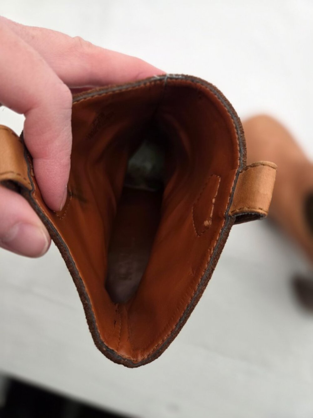 Ralph Lauren Leather Equestrian Heeled Boots 7.5 - Picture 13 of 14